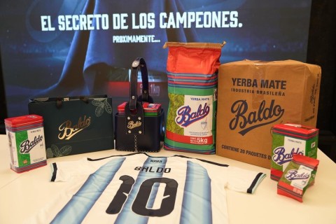 Erva-mate Baldo fecha parceria com Seleção Argentina de futebol