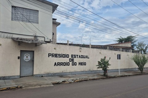 Presídio de Arroio do Meio inicia a construção de novo pavilhão que permitirá ampliação das vagas de trabalhos aos presos